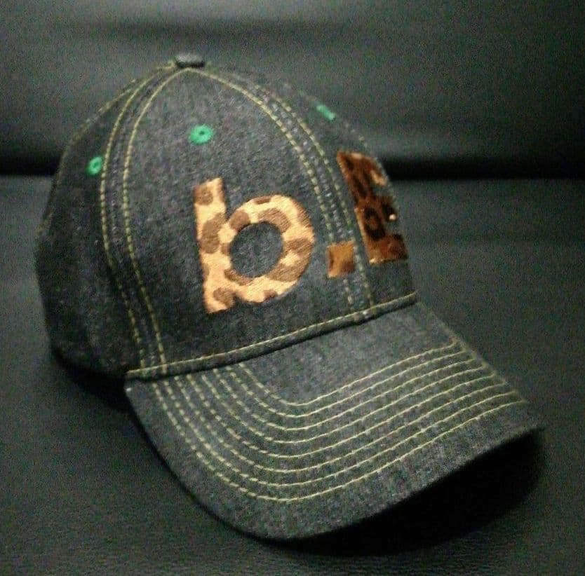 【美品】ビューティフル b.Eautiful デニム キャップ b.Eロゴ