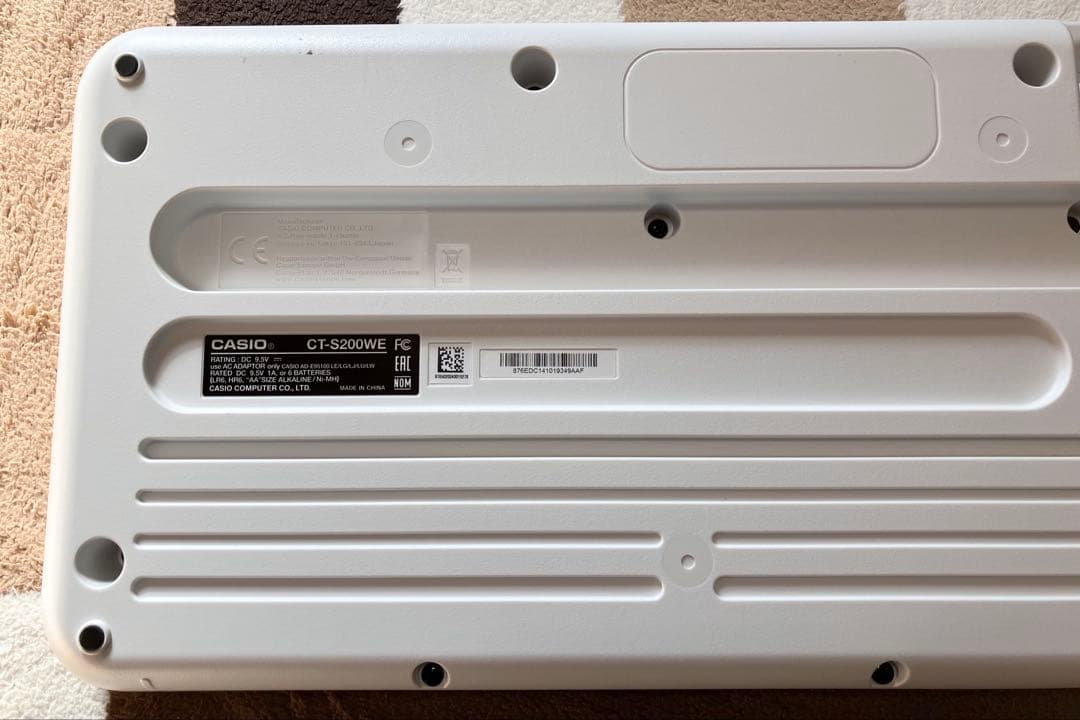 CASIO CT-S200 電子 キーボード ピアノ ポータブル 61鍵 カシオ