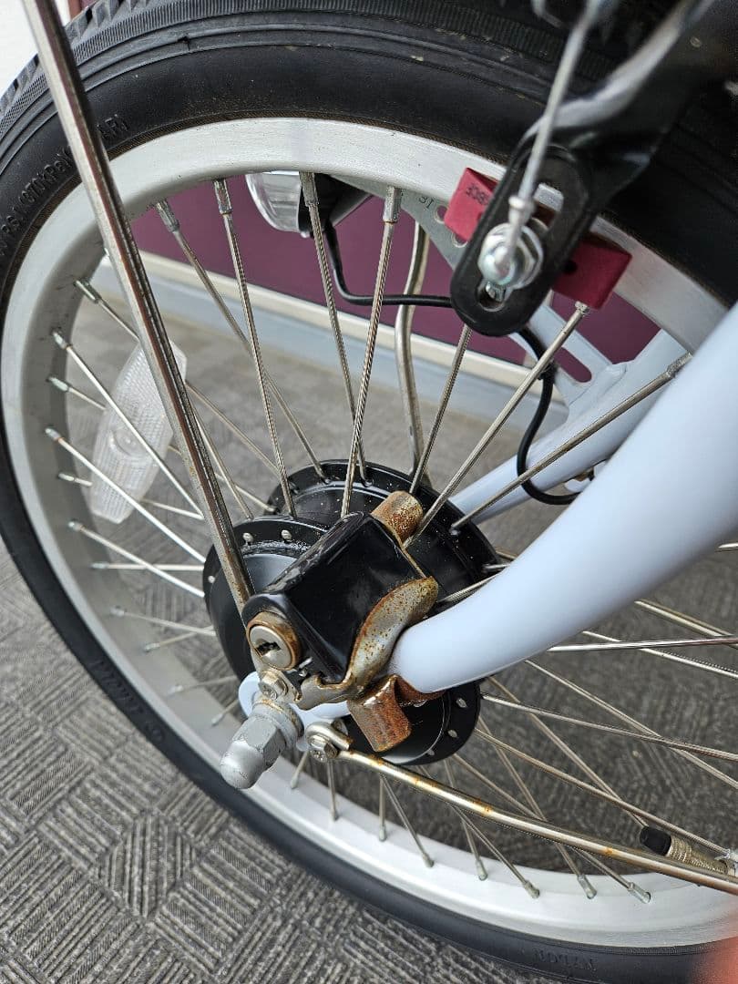 電動アシスト三輪車 ホワイト バスケット付き　2024/2月購入品