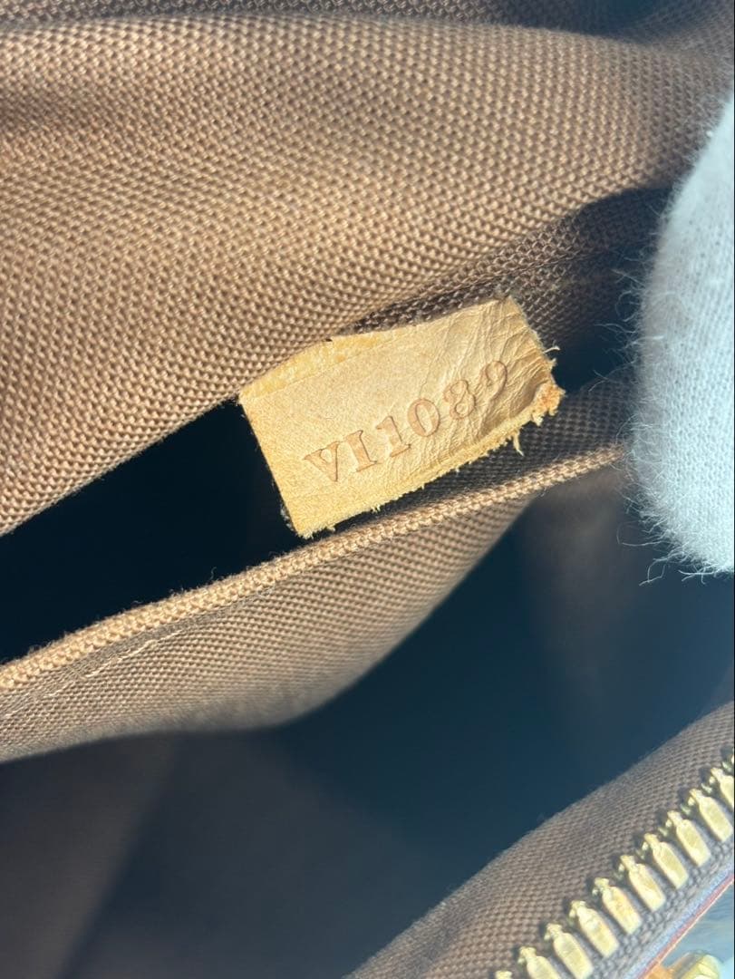 鑑定済 ルイヴィトン Louisvuitton ティヴォリPM バッグモノグラム