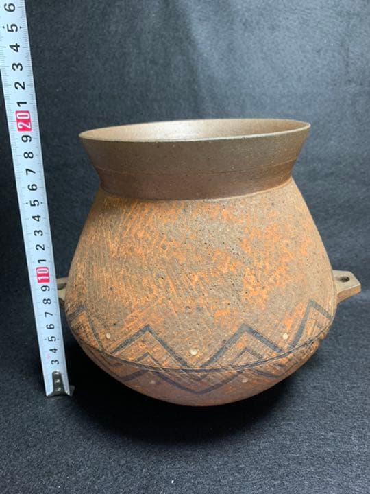 波多野 正典　泥彩壺