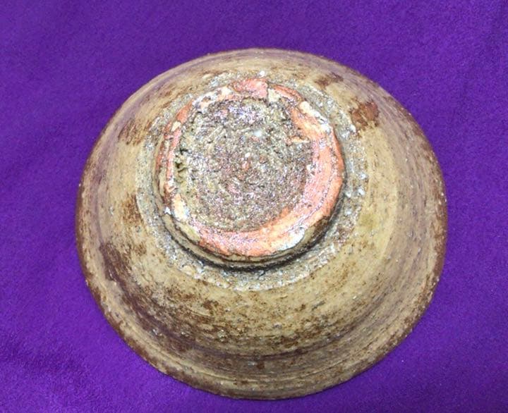 茶道具　黄伊羅保　茶碗☆共箱☆おまけ小物入れ付き