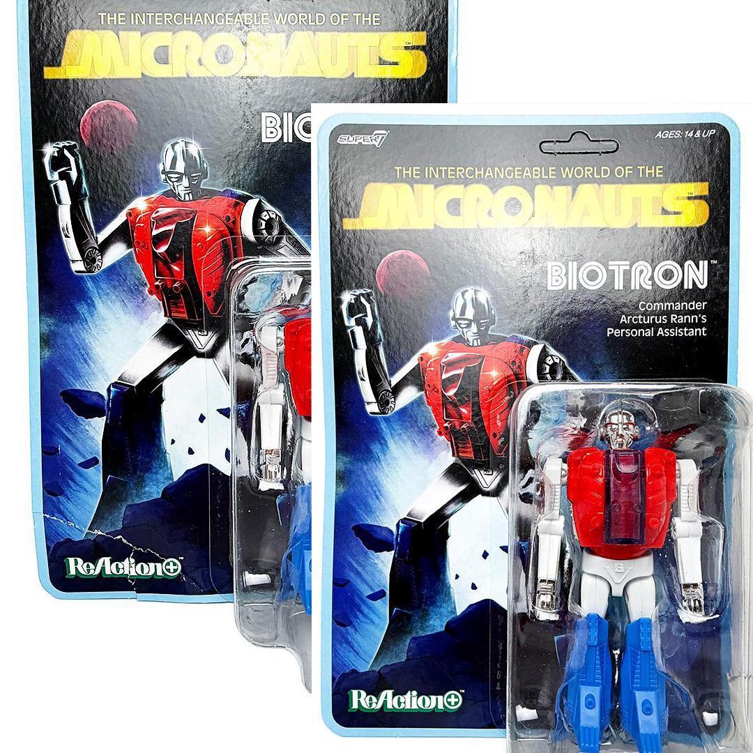 依頼品2個セット SUPER7 マイクロノーツ バイオトロン ReAction