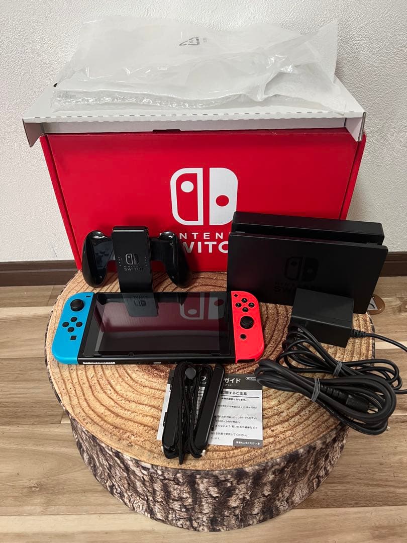 Nintendo Switch ニンテンドースイッチ本体　ネオン⑨