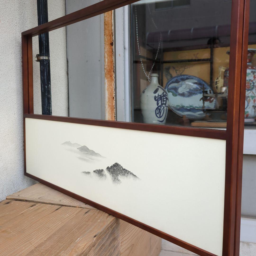 qualitylife　風炉先屏風 両面開き 茶道具 利休梅