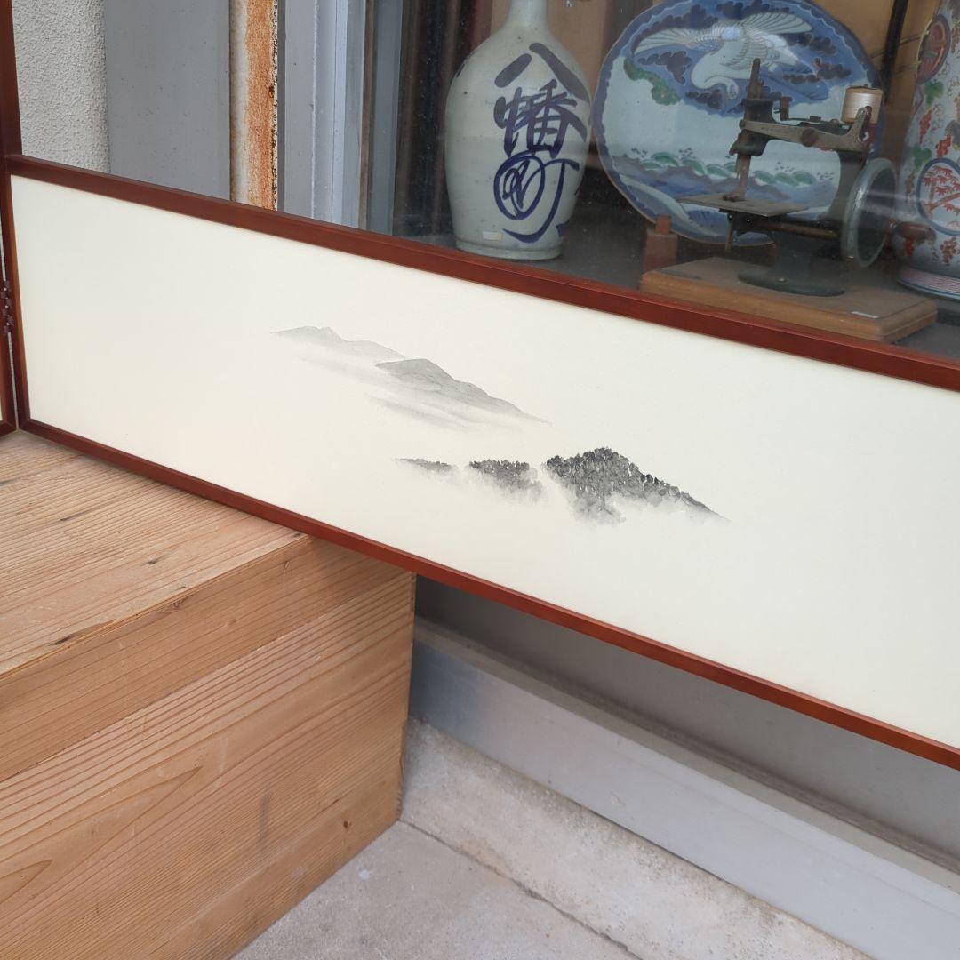 qualitylife　風炉先屏風 両面開き 茶道具 利休梅