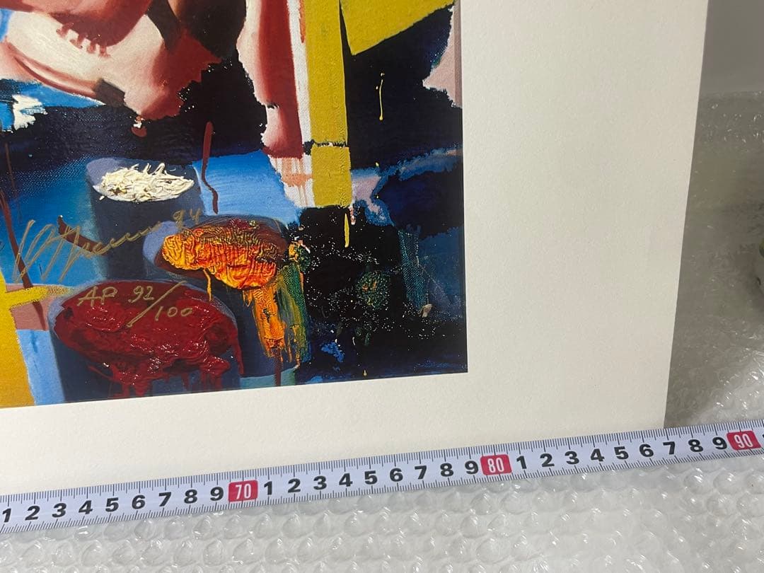 オルガ・グレチナ「PAINTER」サイン入りap92/100 87×61cm