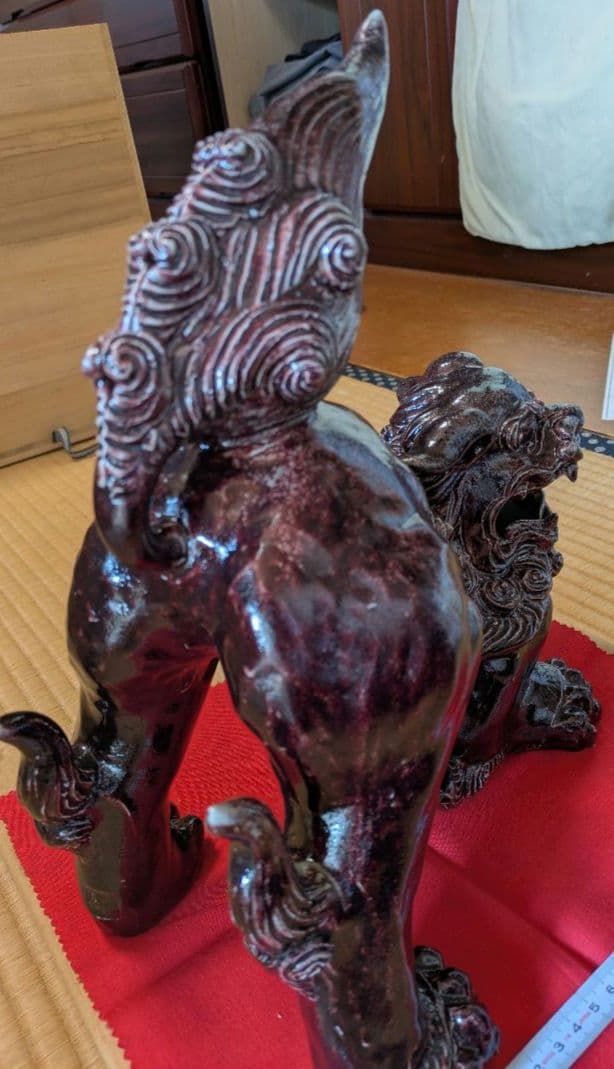 専用★陶器製 獅子 置物 約30cm