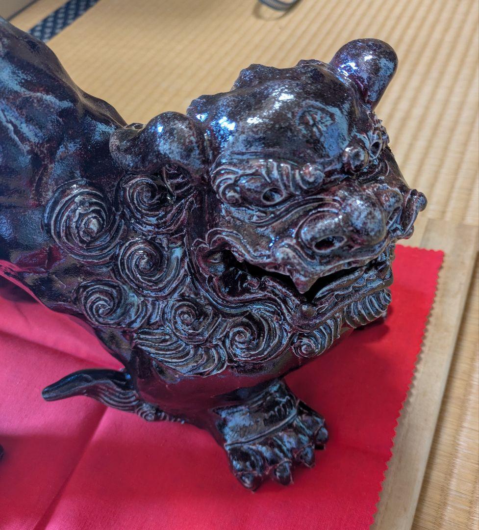 専用★陶器製 獅子 置物 約30cm