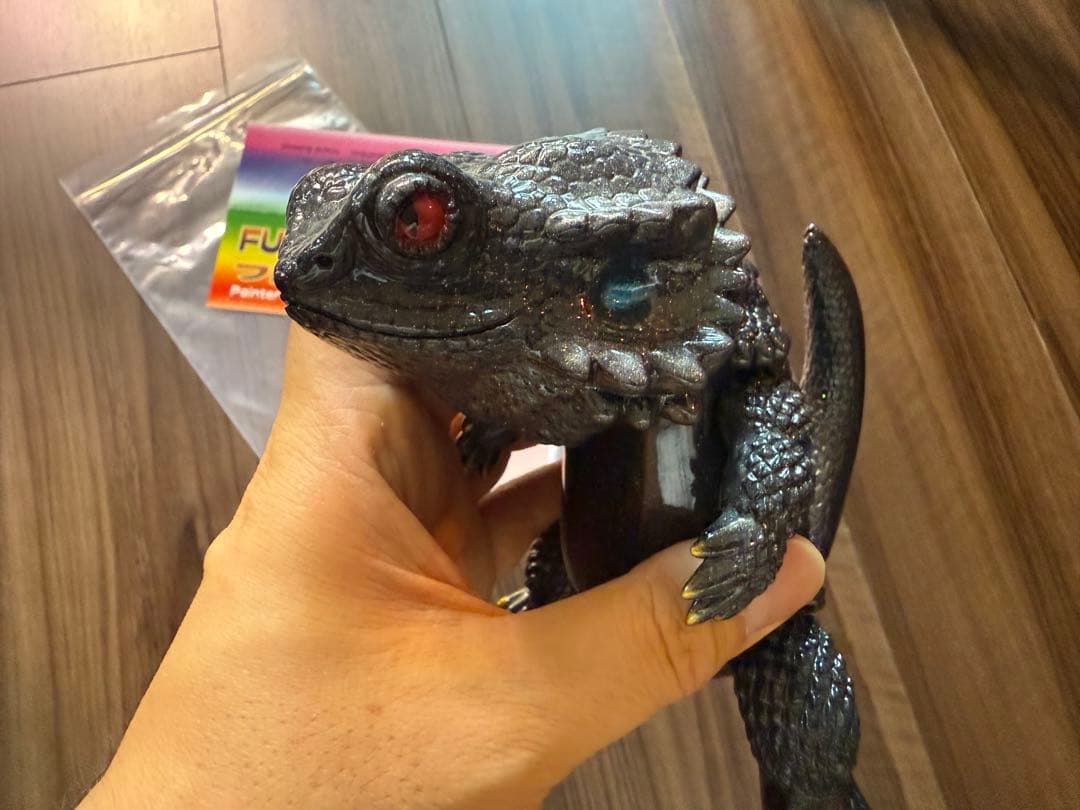 FUTOAGON フトアゴン　ペインターネット　ソフビ　フィギュア　日本製