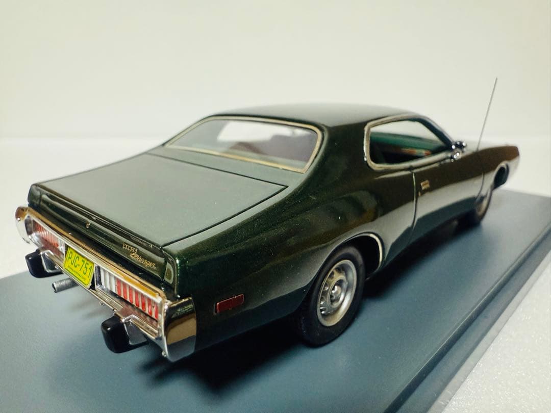 Neo/'73 Dodgeダッジ Chargerチャージャー グリーン 1/43