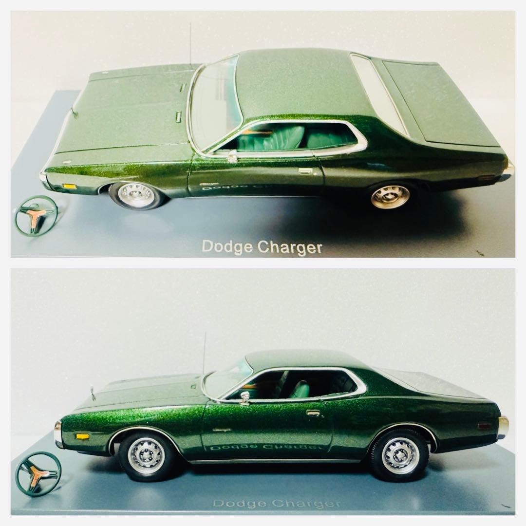 Neo/'73 Dodgeダッジ Chargerチャージャー グリーン 1/43