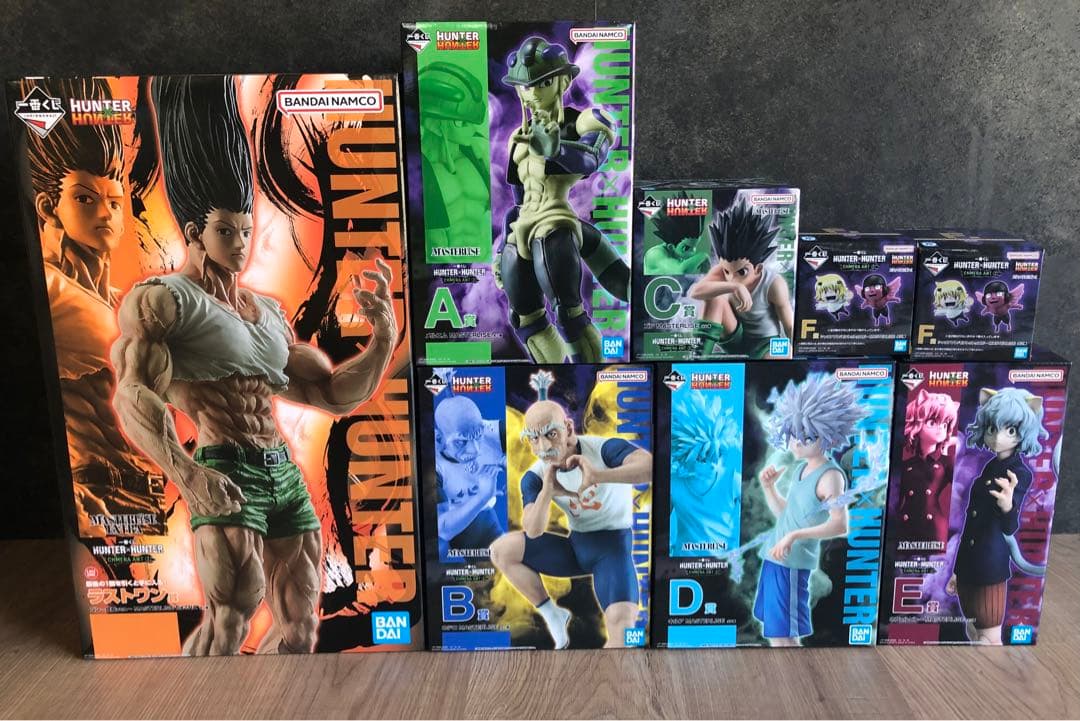 一番くじ　HUNTER×HUNTER フィギュア　コンプリートセット