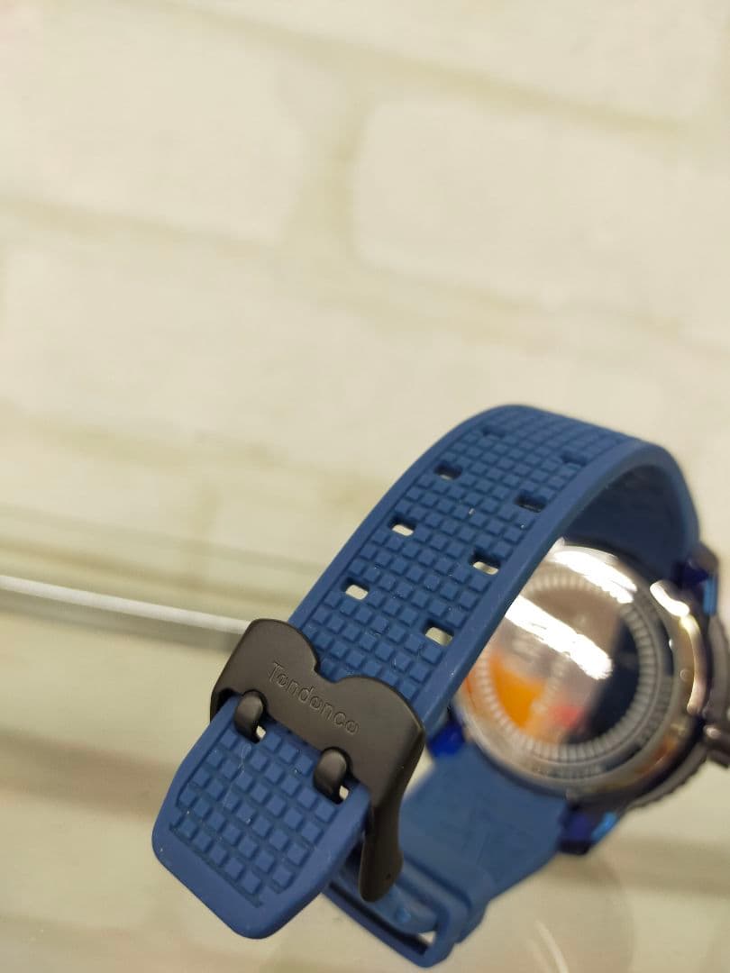 腕時計メンズ電池交換済みテンデンスTendenceフラッシュTY531003中古