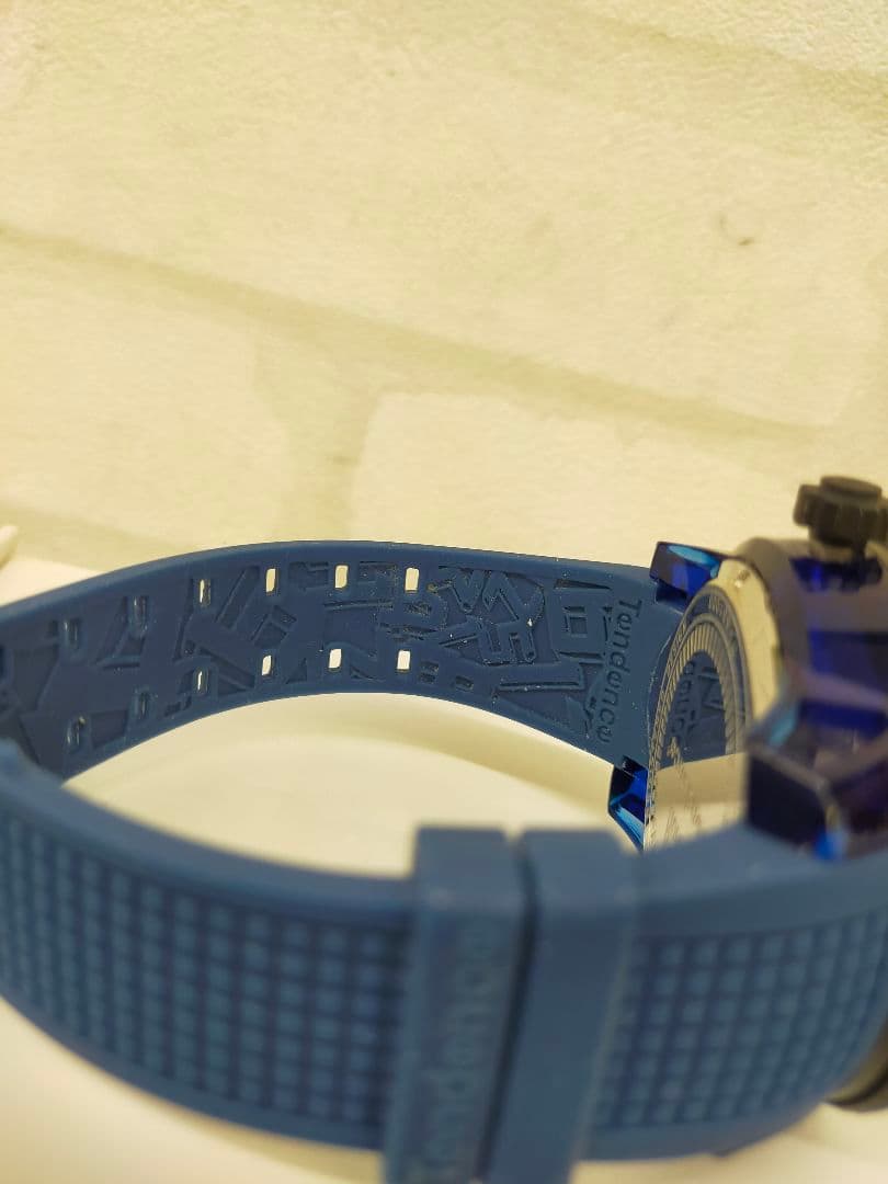 腕時計メンズ電池交換済みテンデンスTendenceフラッシュTY531003中古