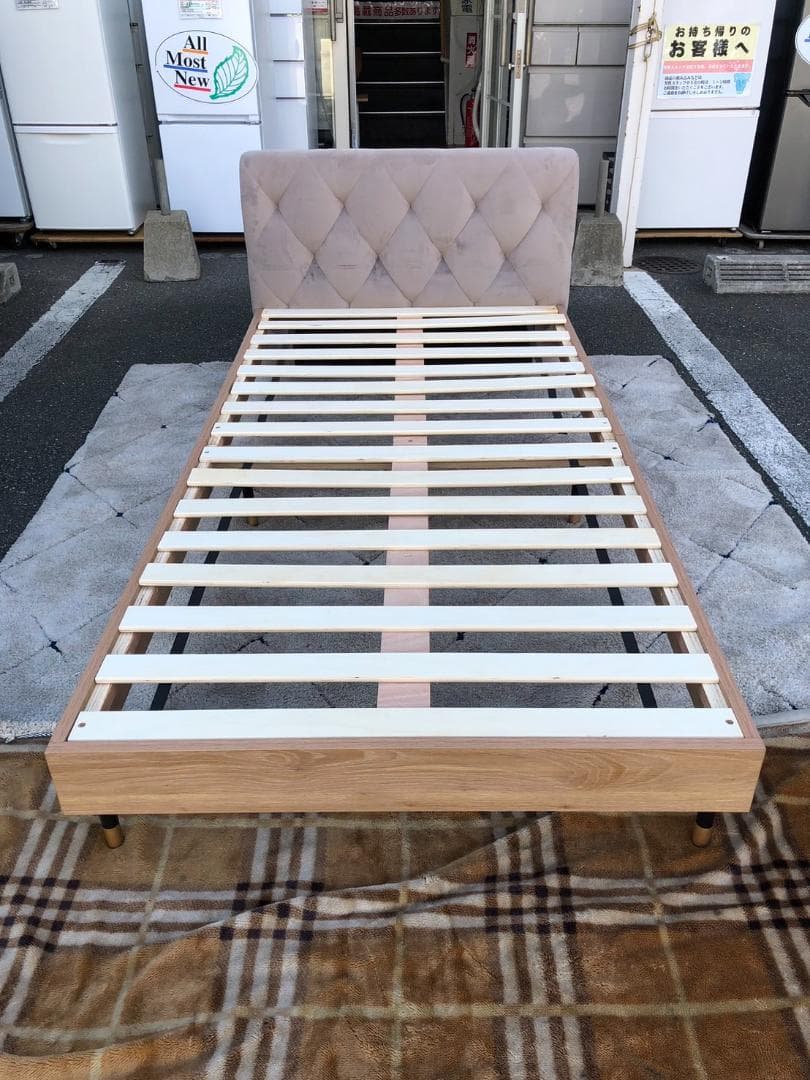 【福岡市限定】【展示品・未使用品】シングルベッドセット シングルベッド
