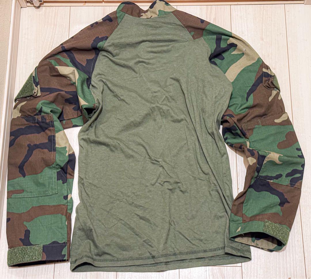 実物 TRU-SPEC コンバットシャツ ウッドランド M/Rサイズ