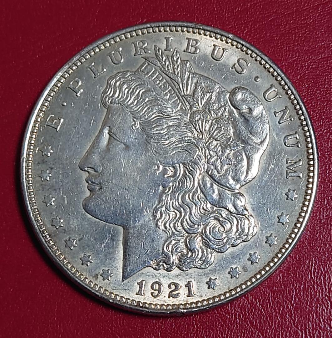 モーガンダラー銀貨　1921年