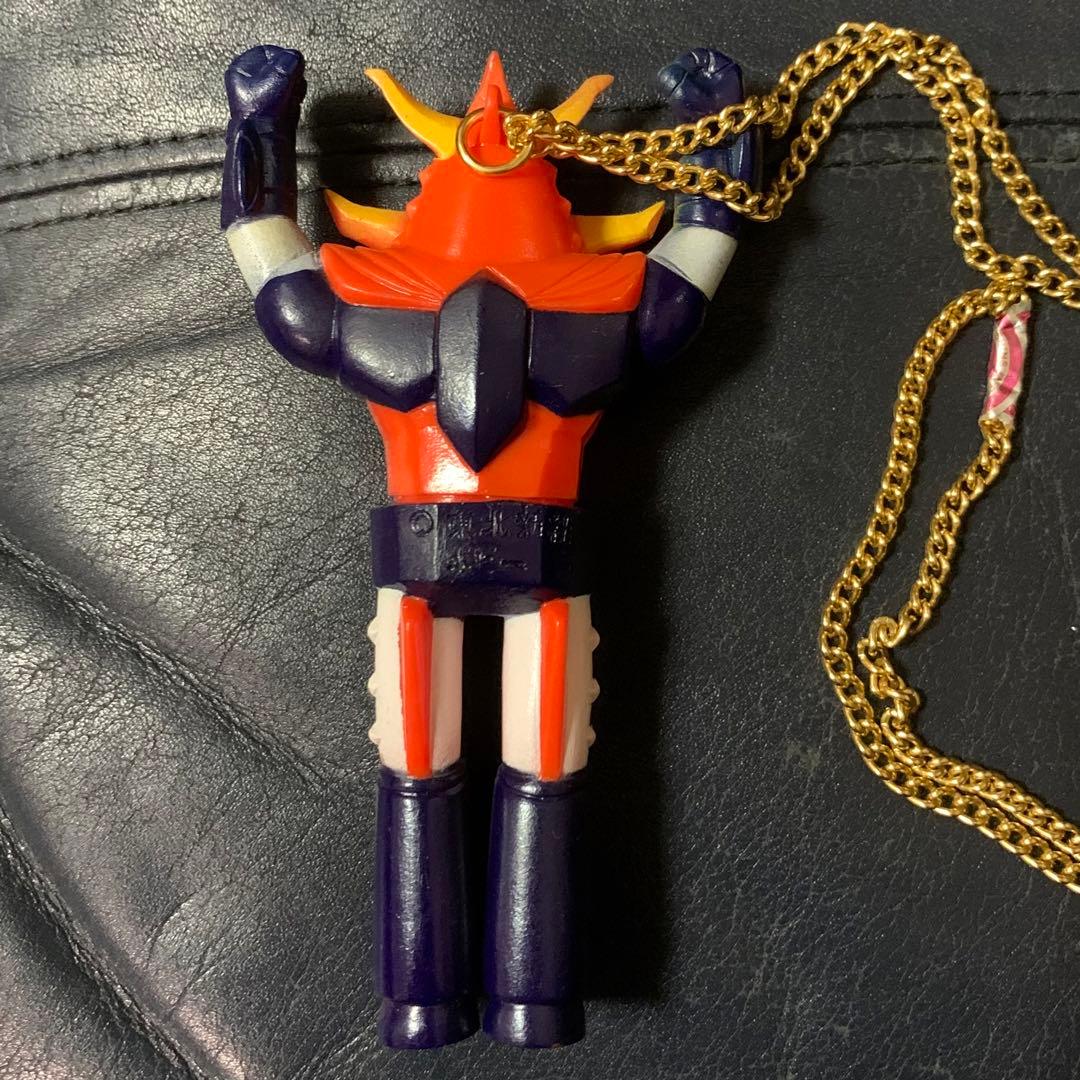 ライディーン ソフビ ペンダント 当時物