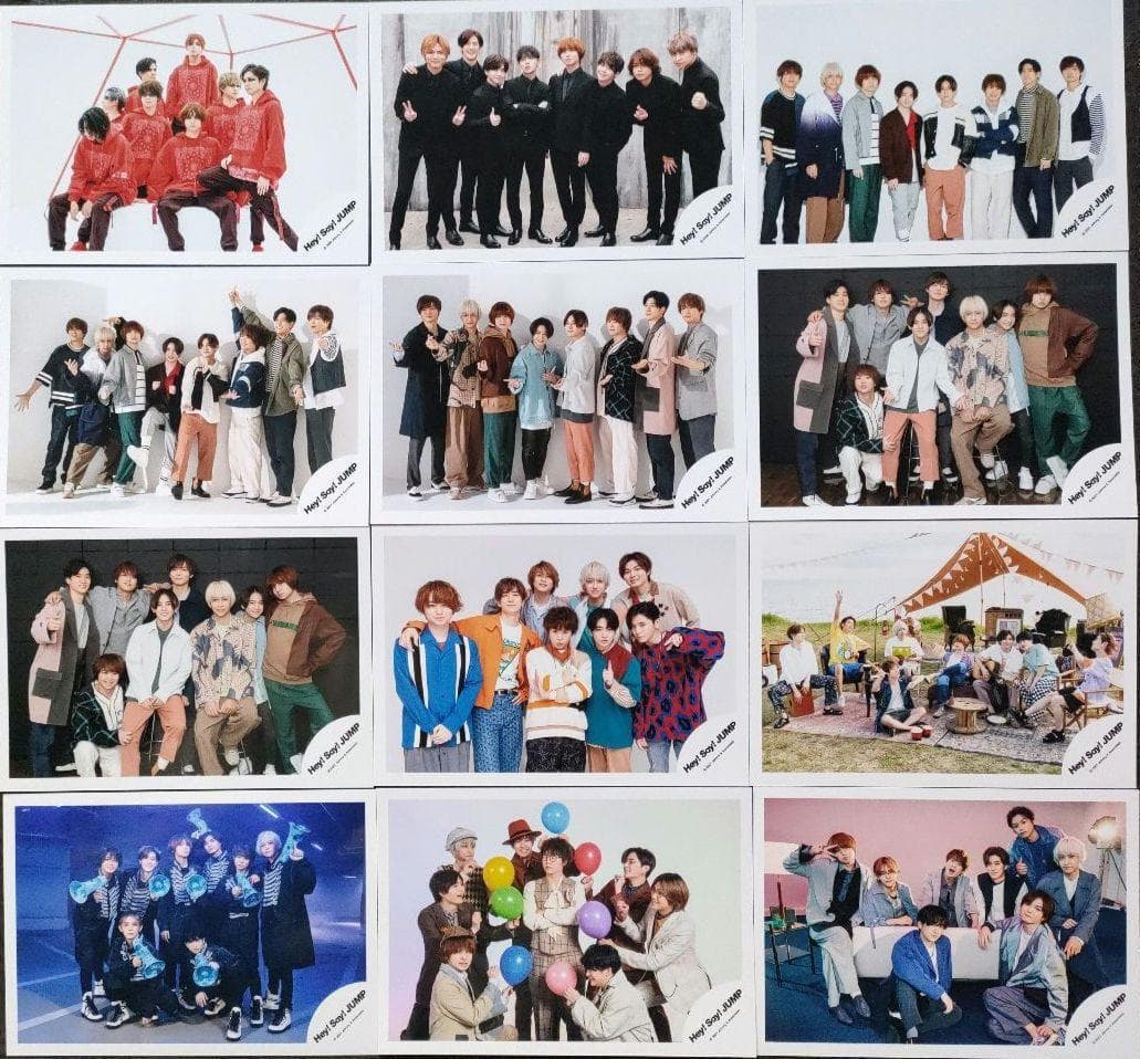 Hey!Say!Jump 公式写真 集合 ② デビュー～2023 海外 ライブ