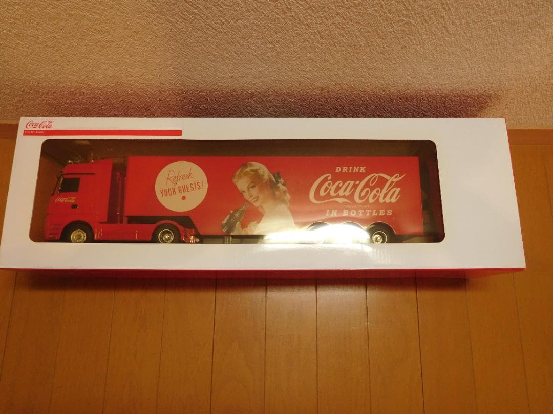 コカ・コーラ トレーラー ハンドル型ラジコン