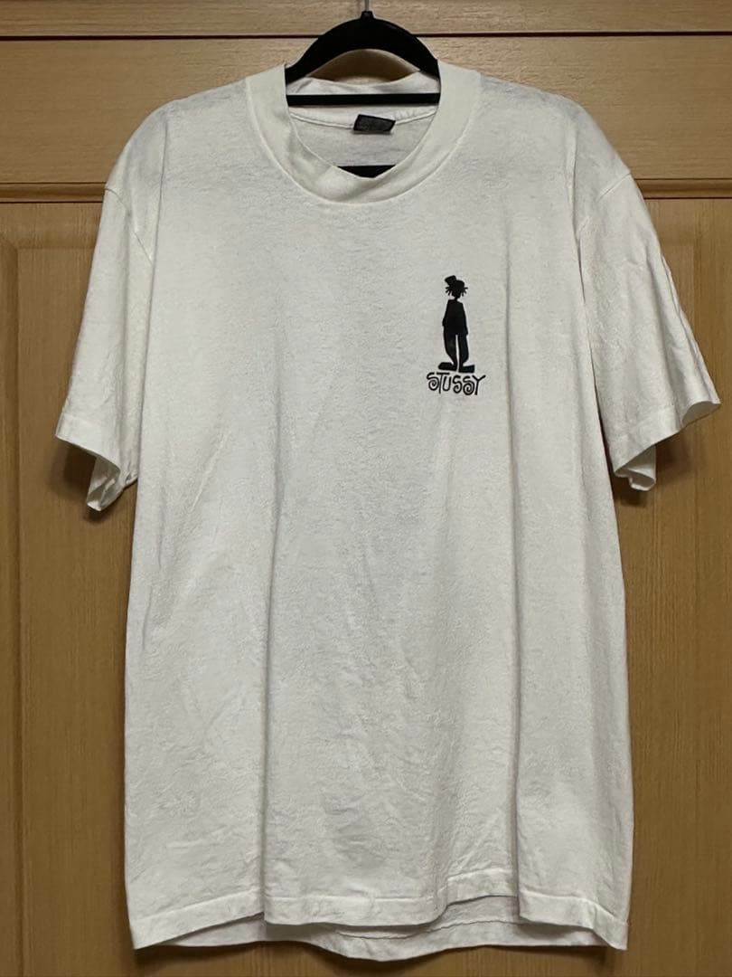 【80's】OLD STUSSY ステューシー シャドーマン Tシャツ L