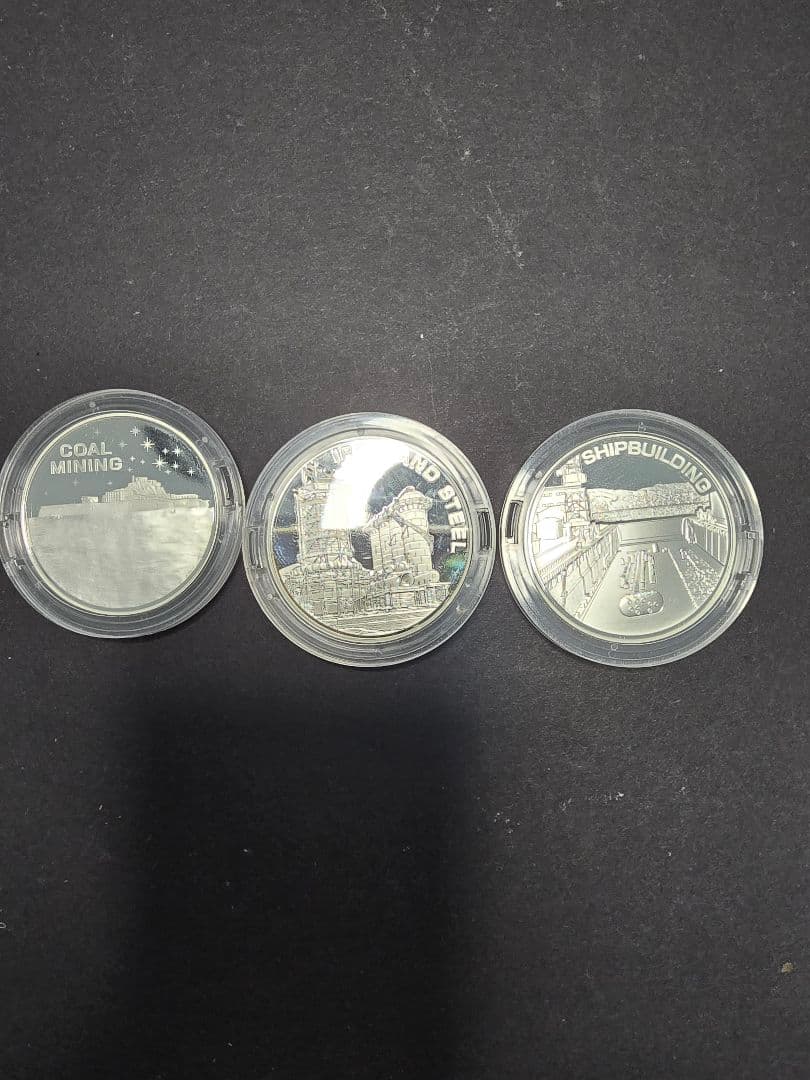 記念メダル 銀メダル 3点