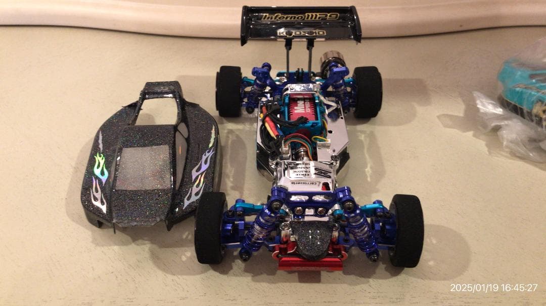 ミニッツバギー　世界に1台　総額11万円　アルミ　メッキ　特注