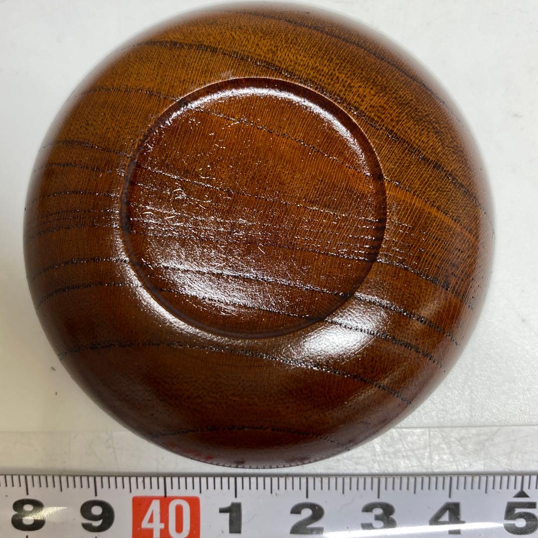 岡本康光　菊蒔絵香合　共箱　直径6.5cm 東N7-1118☆2F