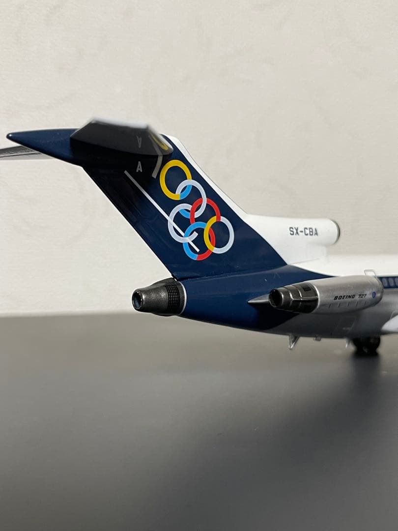 OLYMPIC 航空旅客機B727-200