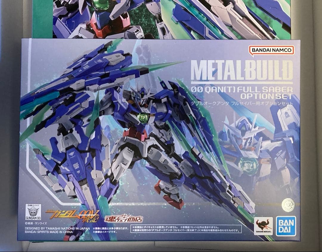 L BUILD ダブルオークアンタ フルセイバー ＋オプションセット1個