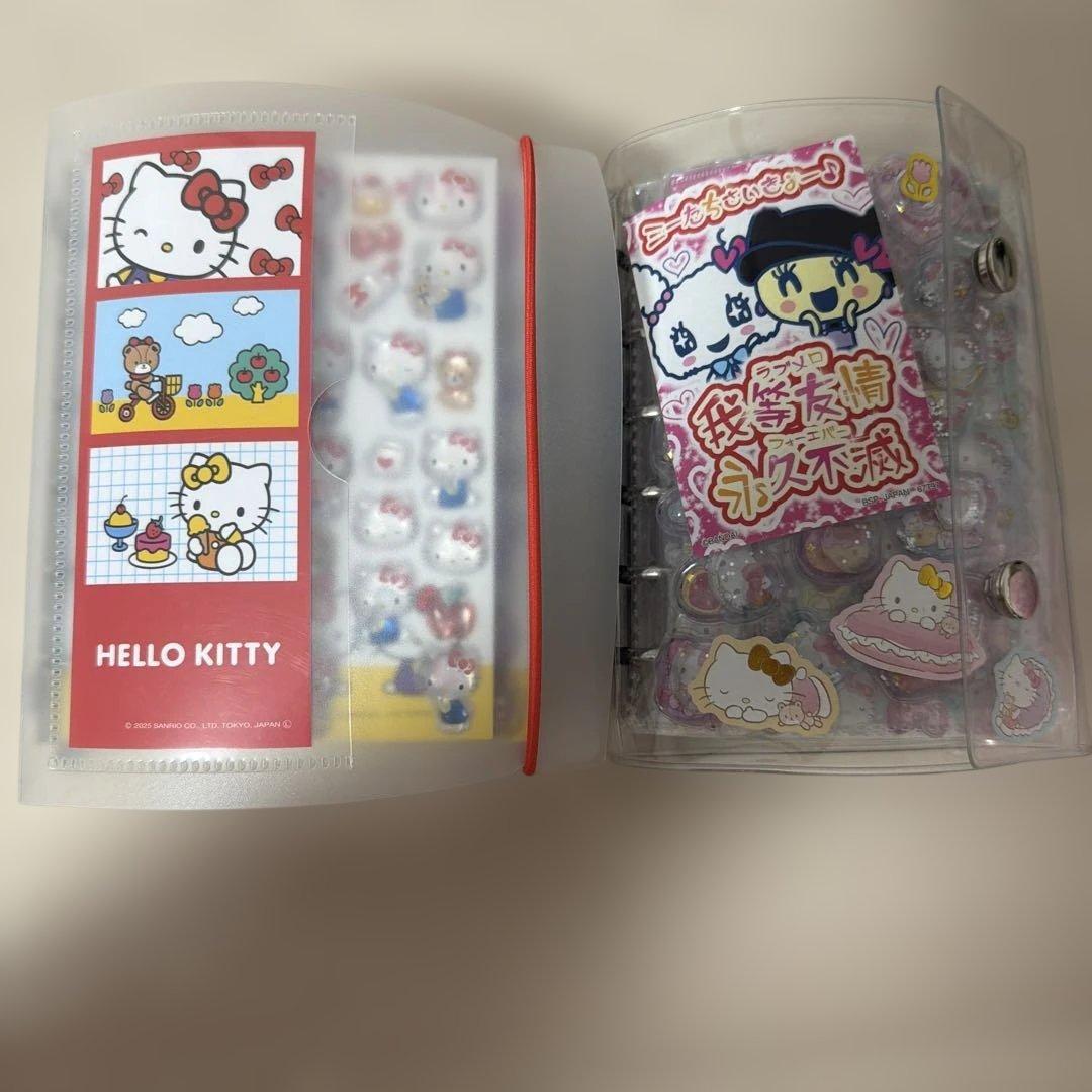 シール手帳 完成品 2点