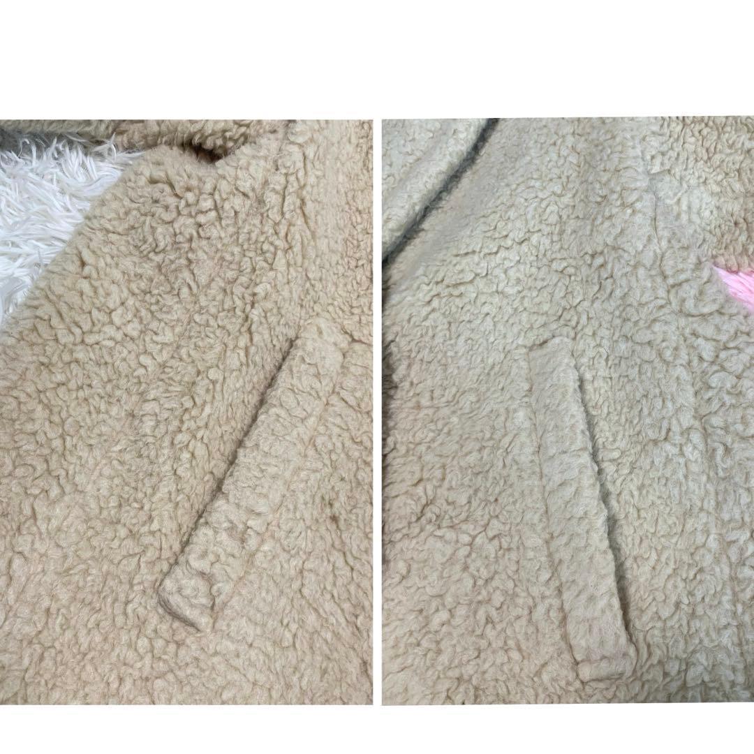 F20. ANAYI【現行タグ/近年モデル：20aw◆ボアコート】カーリーウール