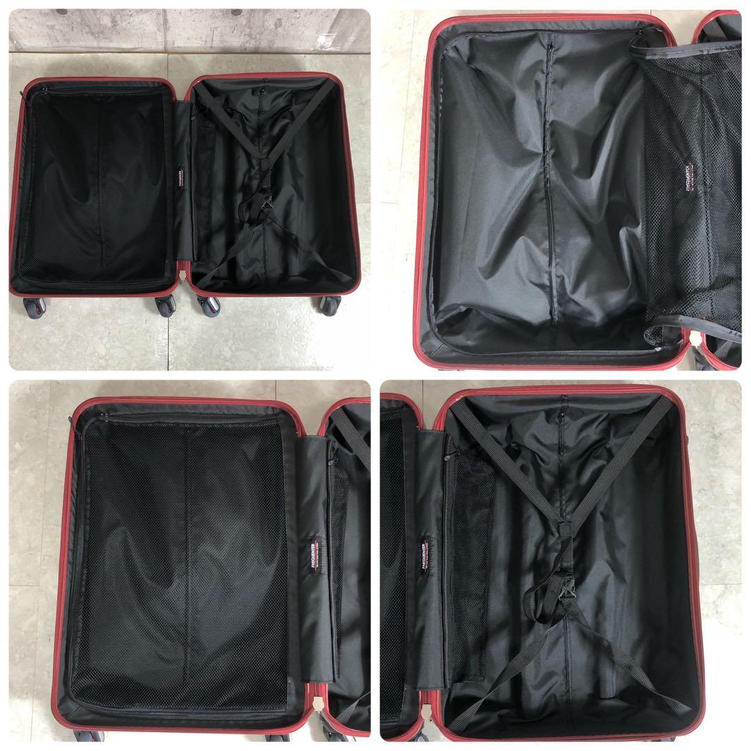 FREQUENTER　WAVE　スーツケース　ワイン　TSAロック　4輪　56L