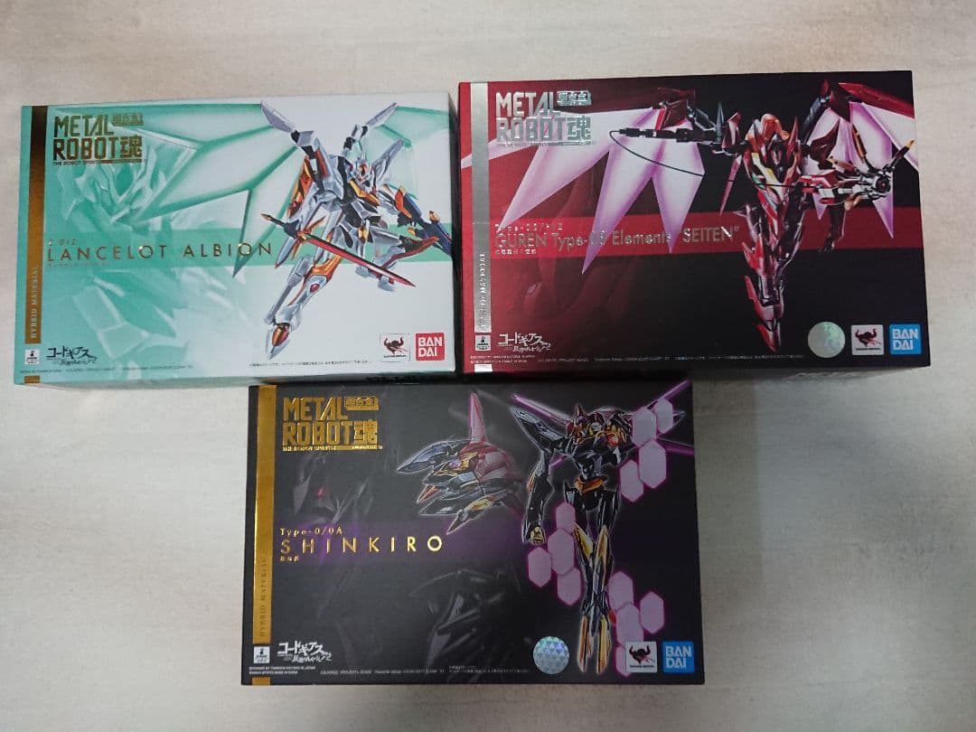 新品 L ROBOT魂 ランスロット 紅蓮聖天八極式 蜃気楼 セット