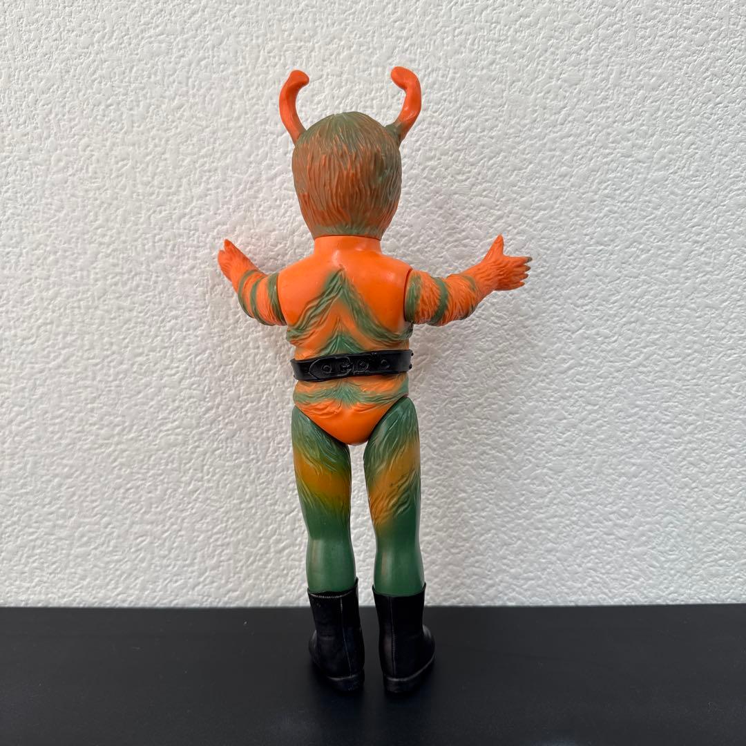 当時物　旧バンダイ　仮面ライダー　怪人　クモ男　ソフビ