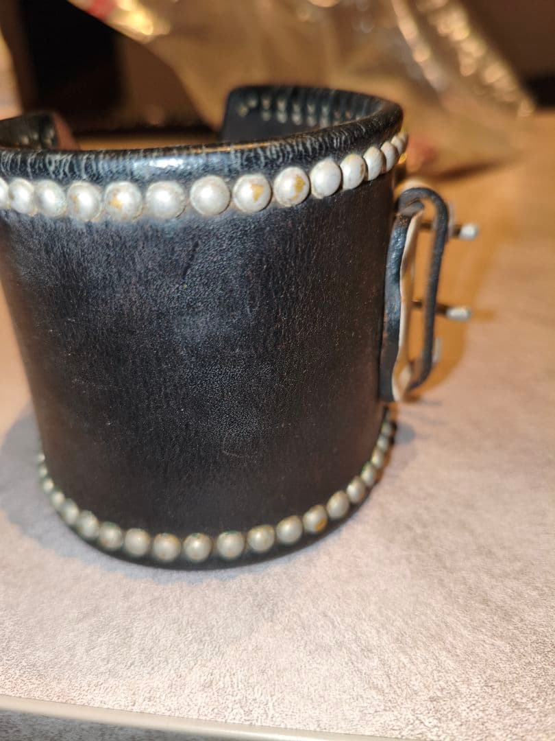 X*Z様 WOLF’S HEAD ウルフズヘッド スタッズ レザーブレス　ヴィン