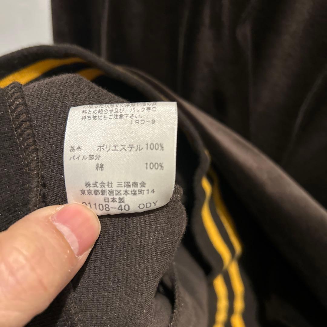 （いちーさん専用バーバリー ブラックレーベル メンズ ベロア ジャージ