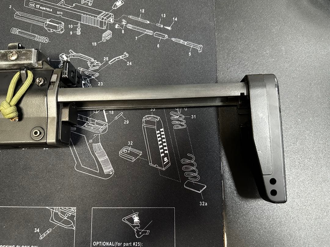 東京マルイ MP7A1 ガスブロ ドットサイト付き