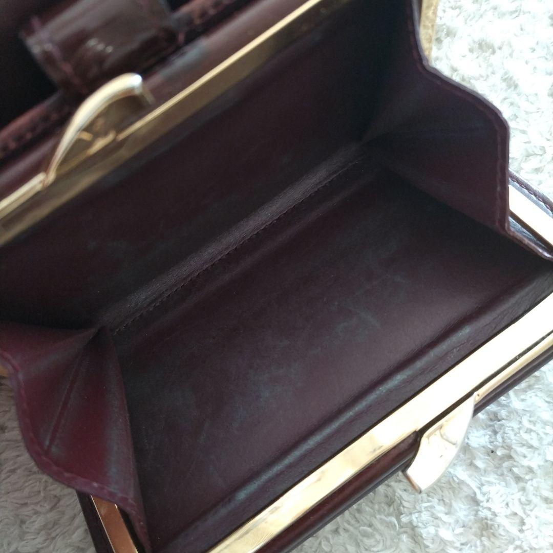 Louis Vuitton　ヴェルニ　ワインレッド　がま口