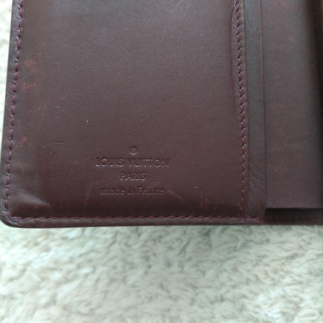 Louis Vuitton　ヴェルニ　ワインレッド　がま口