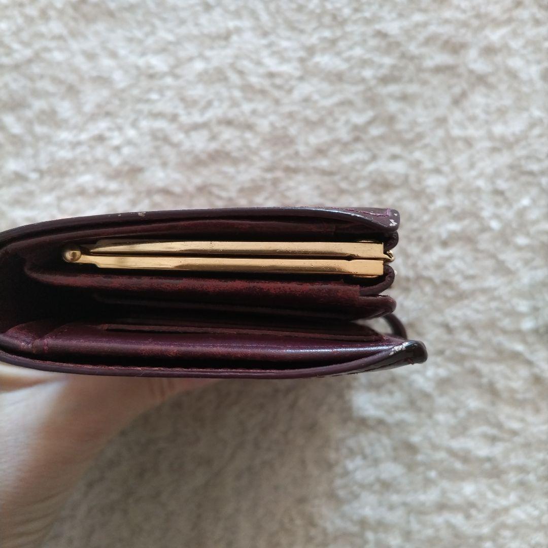 Louis Vuitton　ヴェルニ　ワインレッド　がま口