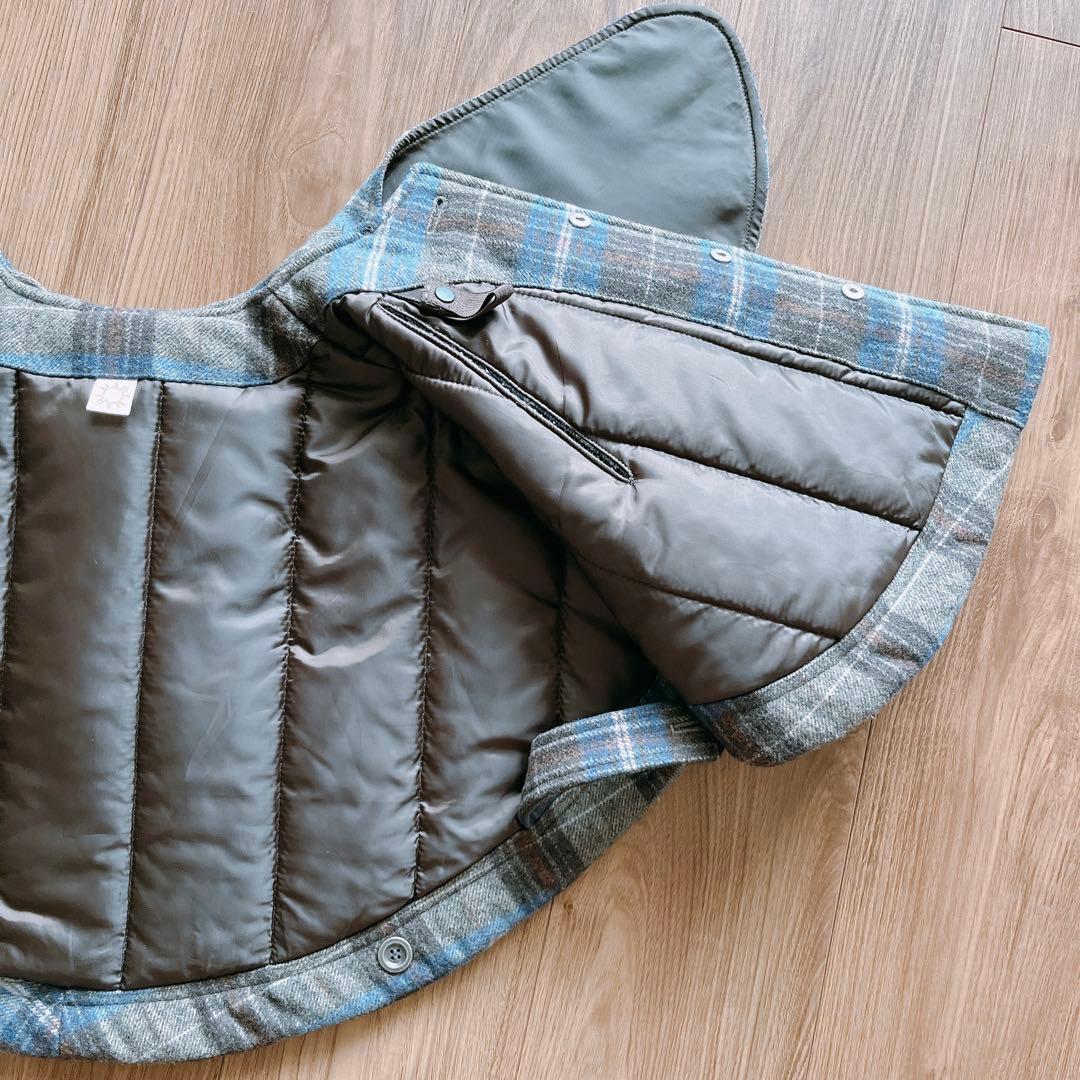 【メルカリ市限定価格】MARLMARL ポンチョ コート ホリデー限定チェック柄