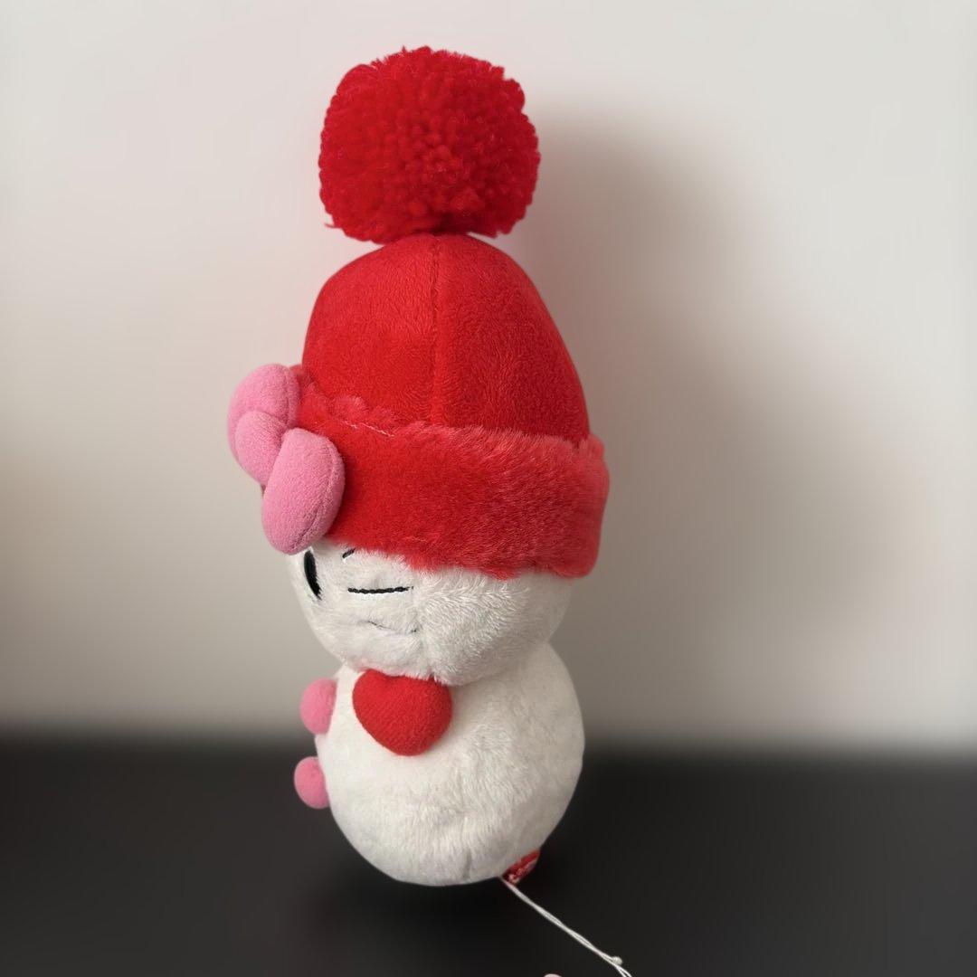 雪だるま　キティ　ぬいぐるみ　レア　希少