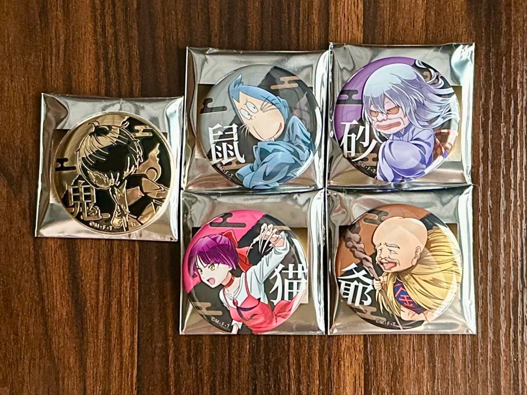 【希少】ゲゲゲゲゲゲの鬼太郎 6期 缶バッジコレクション