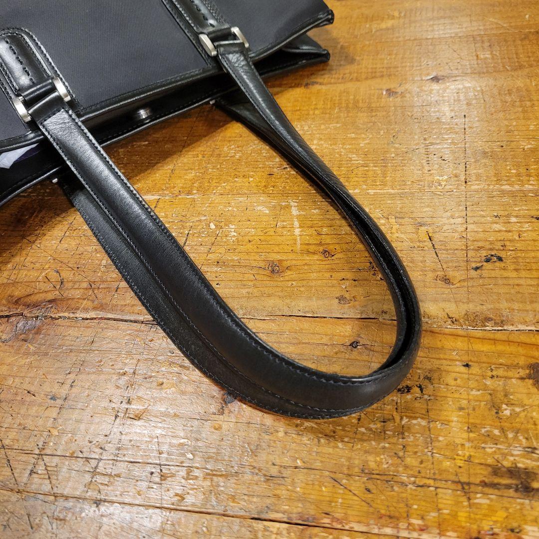 Paul Smith ポールスミス 本革×ナイロン ビジネスバッグ トートバッグ