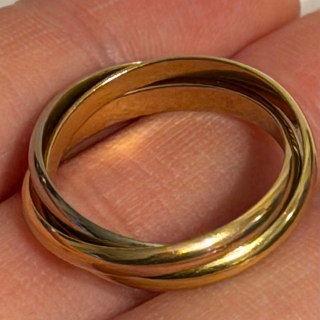 山*海様 Cartier トリニティリング 61号