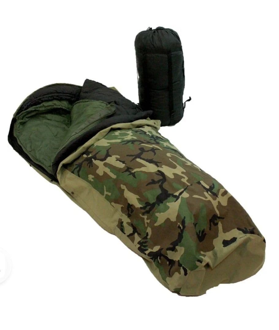 モジュラースリーピングシステム4点セット シェラフ 米軍支給品