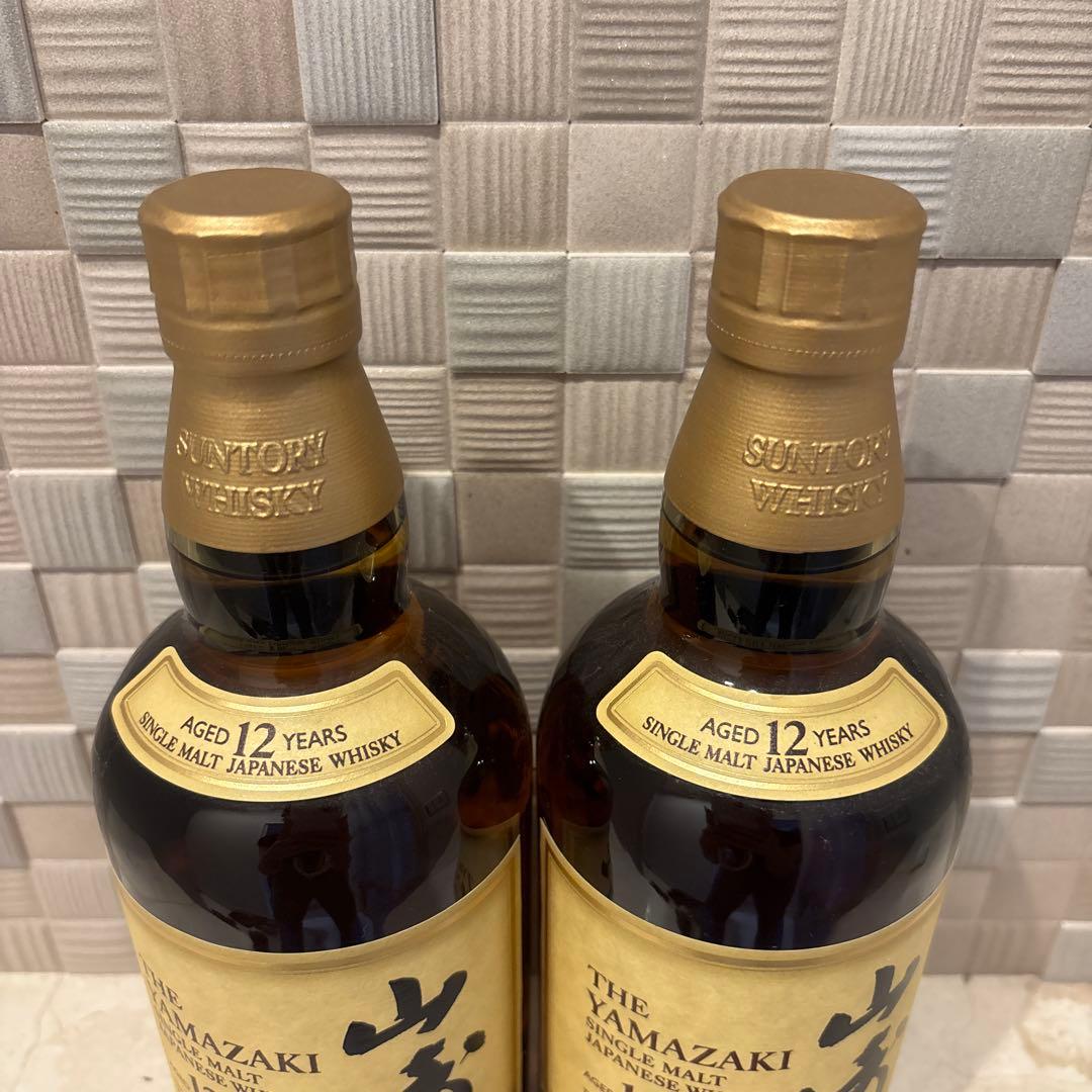 ◇美品新品◇Yamazaki 山崎12年 ウイスキー 700ml 2本セット