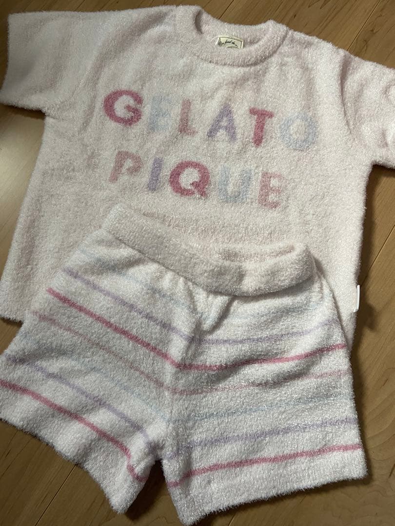 GELATO PIQUE パジャマ Sサイズ ピンク系